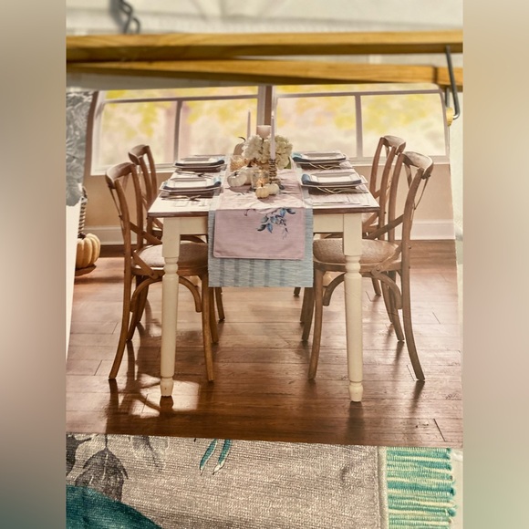 Set of two Shabby Chic table runners - Picture 2 of 5